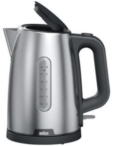 Braun WK1500BK vízforraló, 2200 W, 1,7 liter, rozsdamentes acél