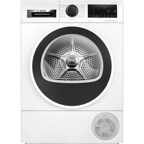 Bosch WQG245D4BY Serie 6 hőszivattyús szárítógép, A+++, 9kg, 61dB, fehér