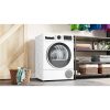 Bosch WQG245D4BY Serie 6 hőszivattyús szárítógép, A+++, 9kg, 61dB, fehér