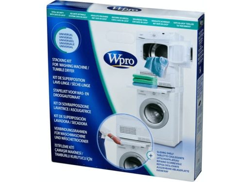 Candy WSK1111U Care +Protect mosógép, szárítógép összeépítő keret kihúzható polccal