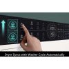 LG WT1210EGF WashTower elöltöltős mosógép és szárítógép, 12kg, 1400rpm, 72dB, Wi-Fi, zöld -fehér