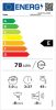 Beko WUE7612XBWS keskeny elöltöltős mosógép, 7kg, 1200rpm, 74dB, fehér