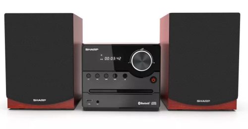 Sharp XL-B512BR Bluetooth mikrohifi rendszer, 40 W, fekete-barna