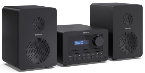 Sharp XL-B514BK Tokyo mikrohifi rendszer, Bluetooth, FM, RDS, 3,5 mm Jack, fekete