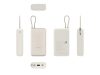 Xiaomi Power Bank külső akkumulátor, 20000mAh, 74Wh, 33Watt töltés, USB-A és C csatlakozó, integrált kábel, bézs (BHR8851GL)