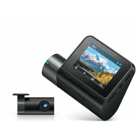 70mai Dash Cam A200-1 menetrögzítő kamera + RC11 hátsó kamera csomag, Full HD, 2" kijelző, fekete