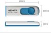 ADATA C008 16GB USB 2.0 pendrive, fehér -kék (AC008-16G-RWE)