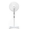 Adler AD7305 álló ventilátor, 90Watt, 40cm-es lapát, 3sebesség, fehér
