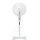 Adler AD7305 álló ventilátor, 90Watt, 40cm-es lapát, 3sebesség, fehér