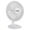 Adler AD7317 csíptethető ventilátor, 15cm, 15Watt, 46dB, fehér