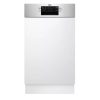 AEG FEE73517PM GlassCare 7000 részlegesen beépíthető mosogatógép, inverteres, 10teríték, 9program, 9.9liter/ciklus, 44dB, inox