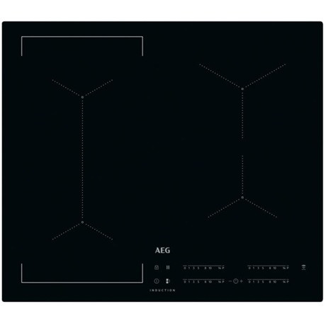 AEG IKE64441IB beépíthető indukciós főzőlap, 60cm, 2+2 zóna, fekete