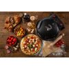 Ariete 917/00 Pizza Italia Pizzasütő, pizzasütő, 1200Watt, 32cm átmérő, max. 400 °C, 5fokozat, időzítő, fekete