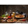 Ariete 917/00 Pizza Italia Pizzasütő, pizzasütő, 1200Watt, 32cm átmérő, max. 400 °C, 5fokozat, időzítő, fekete