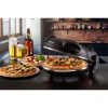 Ariete 917/00 Pizza Italia Pizzasütő, pizzasütő, 1200Watt, 32cm átmérő, max. 400 °C, 5fokozat, időzítő, fekete