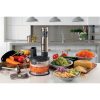 Ariete 898/11 botmixer készlet, 7 az1-ben (turmix, habverő, püré, darál, reszel, darabol, szeletel), 1000Watt, 10 sebesség, inox