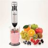 Ariete 898/11 botmixer készlet, 7 az1-ben (turmix, habverő, püré, darál, reszel, darabol, szeletel), 1000Watt, 10 sebesség, inox