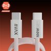Avax CB610P Töltőkábel USB-C 100w, Mágneses, Pink