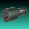 Avax CC680B Autós Töltő 140w USB-C, USB-A