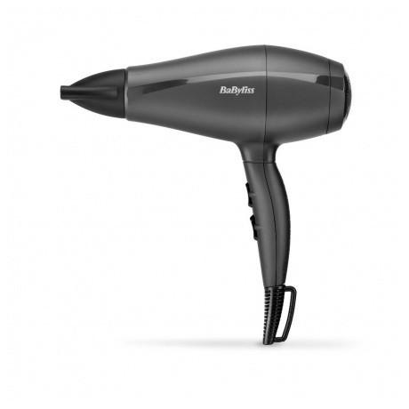 BaByliss 5910E Super Light Pro hajszárító, 2000Watt, 2 sebesség, 2 hőfok, 95km/h, fekete
