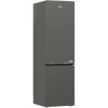 Beko B5RCNA405HG alulfagyasztós hűtőszekrény, 249/106liter, inverteres kompresszor, NoFrost, 37dB, titánszürke