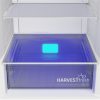 Beko B5RCNA405HG alulfagyasztós hűtőszekrény, 249/106liter, inverteres kompresszor, NoFrost, 37dB, titánszürke