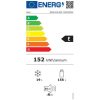 Beko BSSA210K4SN beépíthető egyajtós hűtőszekrény fagyasztóval, 156/19liter, 35dB, fehér