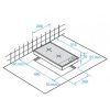 Beko HDCG-32220 SX beépíthető gáz főzőlap, domino, inox