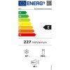 Beko RCSA300K40SN alulfagyasztós hűtőszekrény, 204/87liter, 38dB, ezüst