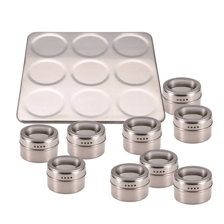 Bergner BGMP-6101 Fűszertartó Szett Tartóval