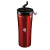 Berlinger Haus BH/6408A Burgundy Edition kávés termosz, 0,5 l, rozsdamentes acél, burgundi-fekete