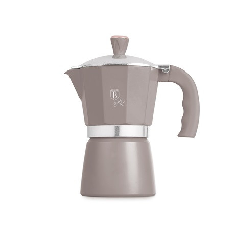 Berlinger Haus BH/8569N Taupe Collection kotyogós kávéfőző, 6 személyes, 300ml, szürkés-barna