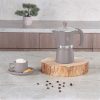 Berlinger Haus BH/8569N Taupe Collection kotyogós kávéfőző, 6 személyes, 300ml, szürkés-barna