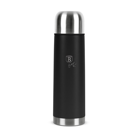 Berlinger Haus BH/8726 Matte Black Collection 0.75liter, dupla falú, rozsdamentes acél