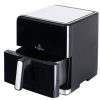 Berlinger Haus BH/9470 Black Silver Collection forrólevegős sütő, 7,5 l, 1700 W, 80-200 °C