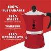 Bialetti 4962 3 Személyes Kotyogós Kávéfőző, Rainbow