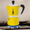 Bialetti 4982 3 Személyes Kotyogós Kávéfőző, Rainbow