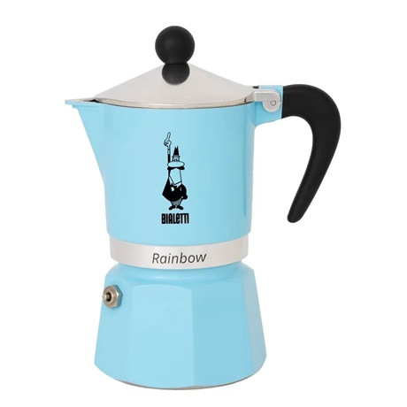 Bialetti 5042 3 Személyes Kotyogós Kávéfőző, Rainbow