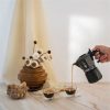 Bialetti 9071 2 Személyes Kotyogós Kávéfőző, Brikka Noir Exclusive