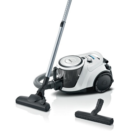 Bosch BGS41K332 porzsák nélküli porszívó, 550Watt, 2.4literes portartály, 72dB, fehér