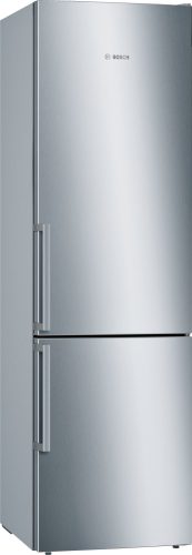 Bosch KGE398IBP Serie 6 alulfagyasztós hűtőszekrény, 249 /49 liter, NoFrost, 35dB, inox
