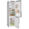 Bosch KGN39VLCT Serie 4 alulfagyasztós hűtőszekrény, 260 /103 liter, NoFrost, Multi-Airflow, 35dB, inox
