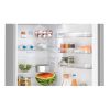 Bosch KGN39VLCT Serie 4 alulfagyasztós hűtőszekrény, 260 /103 liter, NoFrost, Multi-Airflow, 35dB, inox