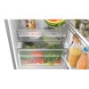 Bosch KGN39VLCT Serie 4 alulfagyasztós hűtőszekrény, 260 /103 liter, NoFrost, Multi-Airflow, 35dB, inox