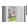 Bosch KGN39VLCT Serie 4 alulfagyasztós hűtőszekrény, 260 /103 liter, NoFrost, Multi-Airflow, 35dB, inox