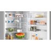 Bosch KGN49AIBT Serie 6 alulfagyasztós hűtőszekrény, 70cm széles, 311 /129 liter, NoFrost, 35dB, inox