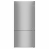Bosch KGN86VIEA Serie 4 alulfagyasztós hűtőszekrény, 86cm széles, 479 /152 liter, NoFrost, 35dB, inox