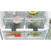 Bosch KGN86VIEA Serie 4 alulfagyasztós hűtőszekrény, 86cm széles, 479 /152 liter, NoFrost, 35dB, inox