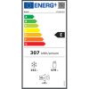 Bosch KGN86VIEA Serie 4 alulfagyasztós hűtőszekrény, 86cm széles, 479 /152 liter, NoFrost, 35dB, inox