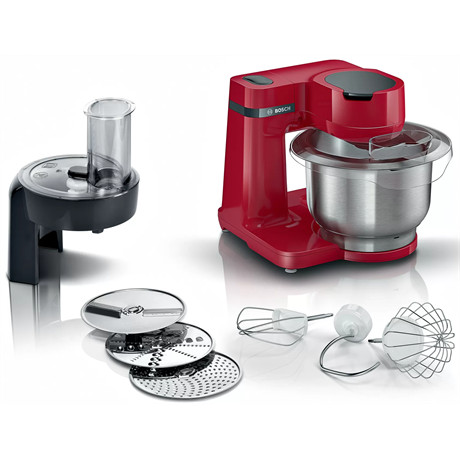 Bosch MUMS2ER01 Serie 2 konyhai robotgép 700W, 4 fokozat, 3.8liter, 2kg, piros